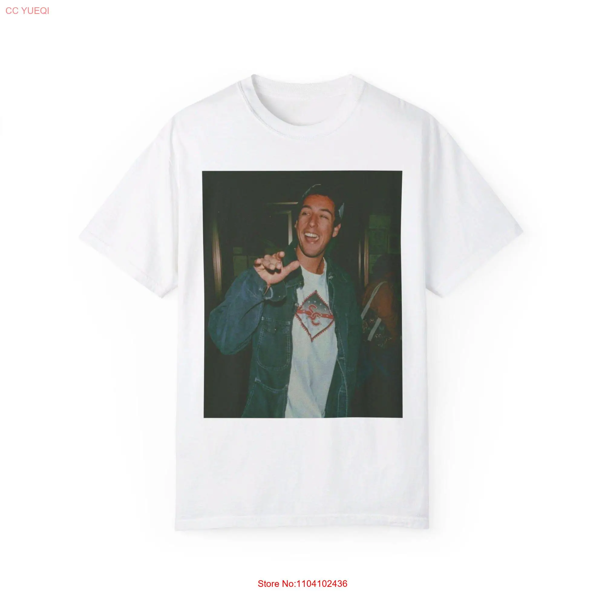 Adam Sandler vintage T shirt design Garment Dyed long or short sleeves