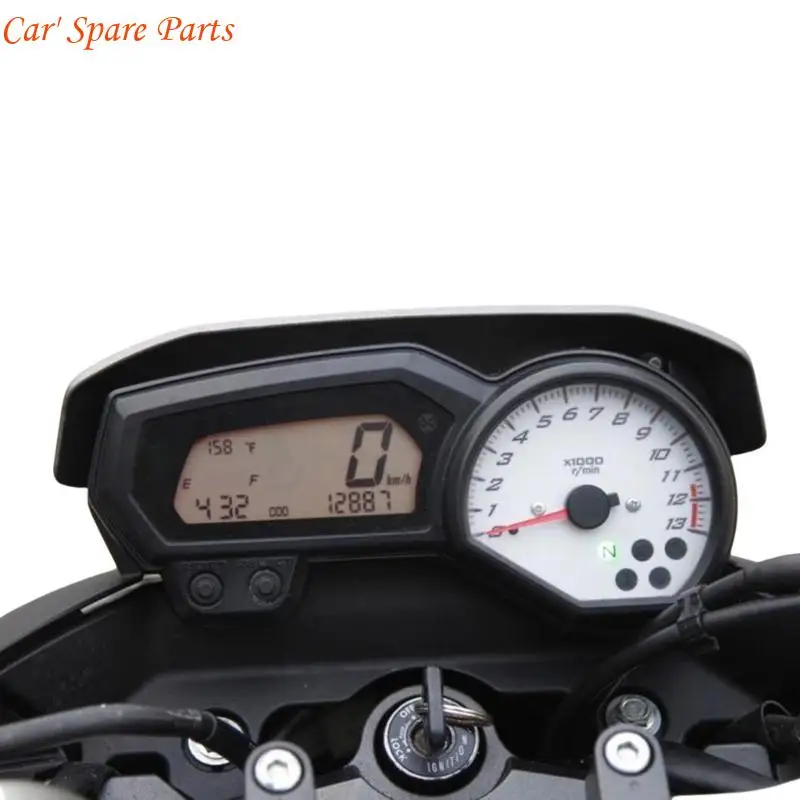 Y4UA Clear LCD Motorcycle Dashboard Multifunction Motorcycle Display for FZ8 & FZ8N