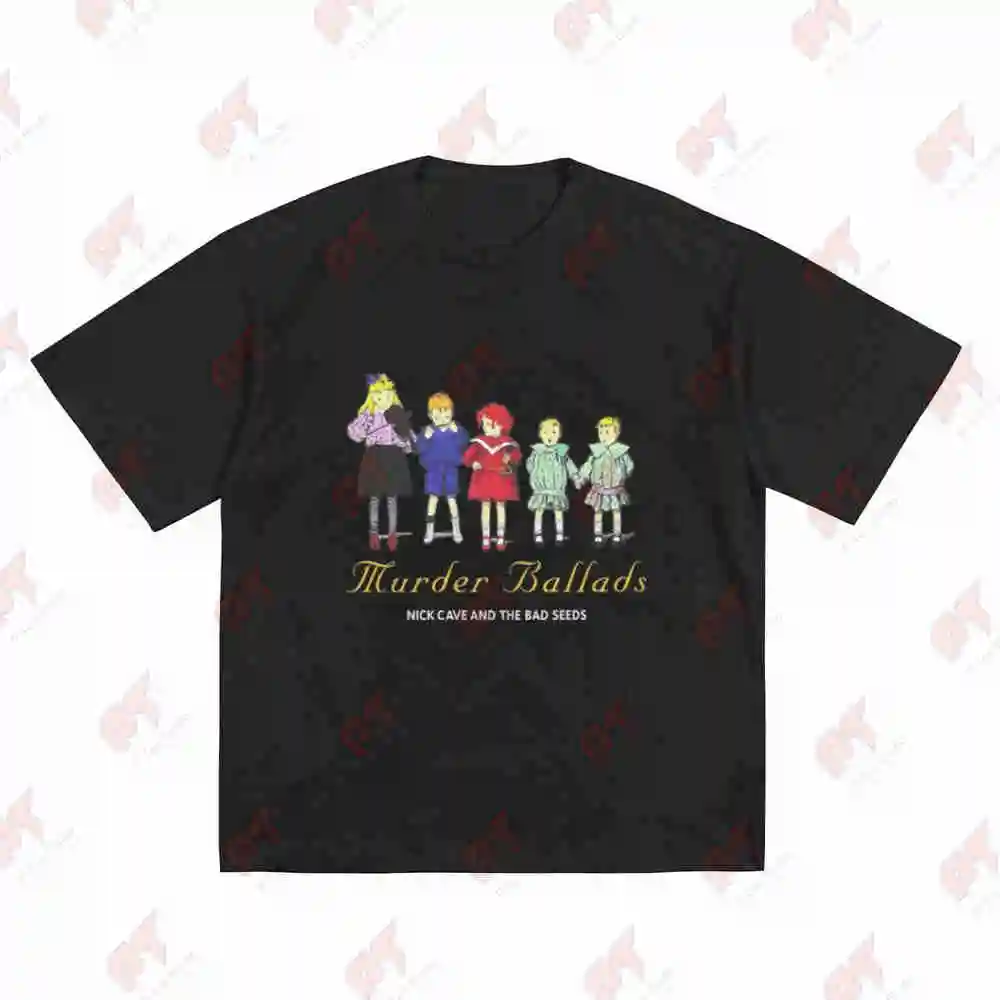 Nick Cave And The Bad Seeds Murder Ballads Short Sleeve Tee 100% Cotton T-Shirt