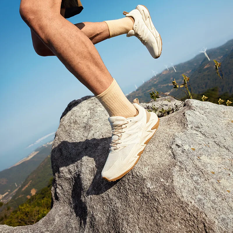 361-градус Юшань 2,0, мужские кроссовки, кожаные походные амортизирующие дышащие нескользящие мужские кроссовки для бега на открытом воздухе 672512234