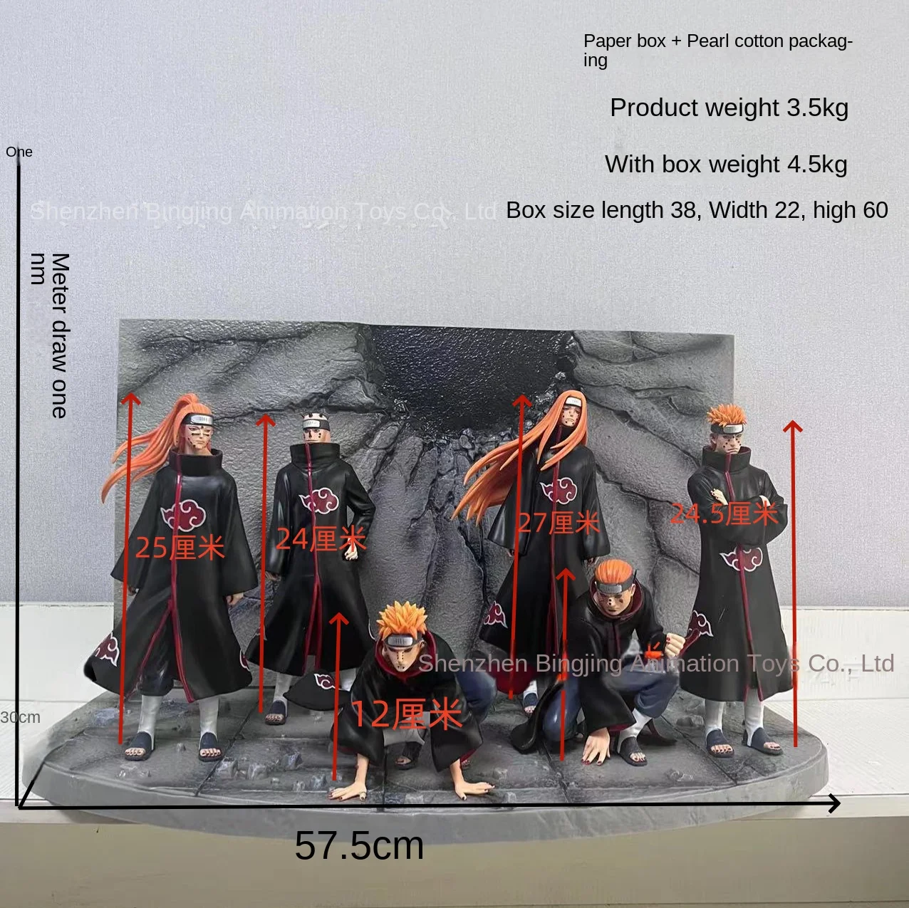 Naruto, Hexagonal Payne, Naruto Payne figure ornament