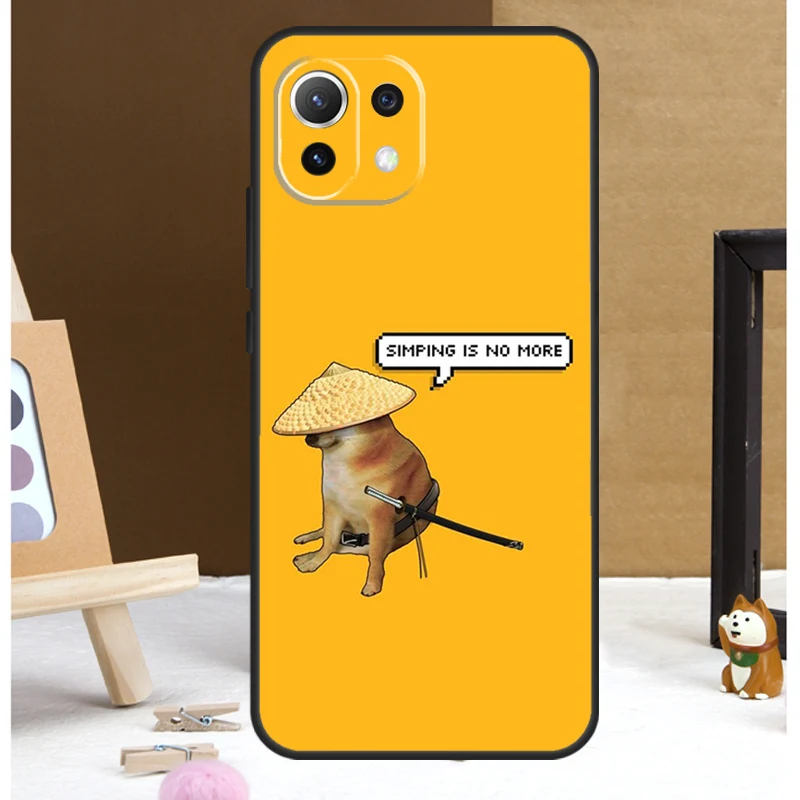 Cheems Shiba Inu Doge Meme Case For POCO M6 X3 X5 X6 Pro F3 F5 M5s Cover For Xiaomi 13T 12T 11T 14 Pro 12 13 Lite Case