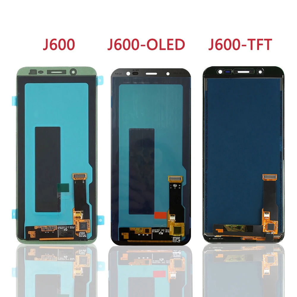 5.6 \'\'J6 2018 dla Samsung dla J600 J600F J600G J600L J600N wyświetlacz LCD ekran dotykowy wymiana zespołu Digitizer