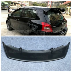 For Toyota Yaris Spoiler ABS Material Car Rear Wing Primer Color Rear Spoiler 2008 2009 2010 2011 2012 2013 Rear Wing Spoiler