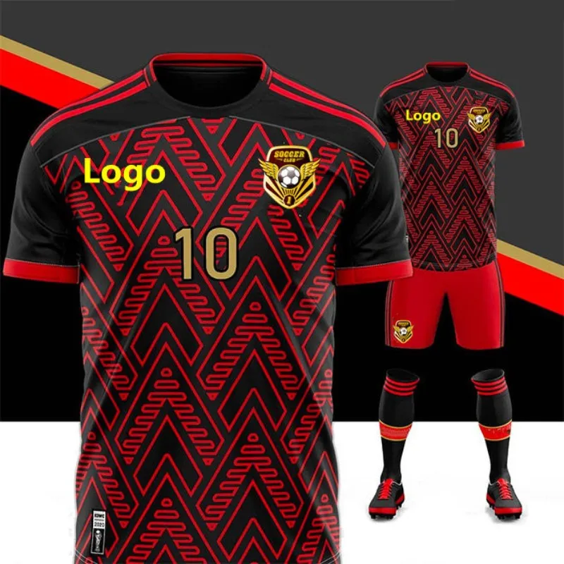 

Full Sublimation Thai Quality Soccer Jersey Custom Club Soccer Uniform Football Jerseys Soccer Wear Teams Kits