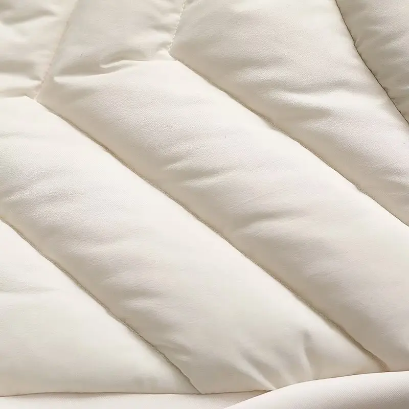 Giacca da donna in cotone con cappuccio e colletto rialzato casual da esterno autunno/inverno Cappotto versatile leggero impiombato alla moda elegante