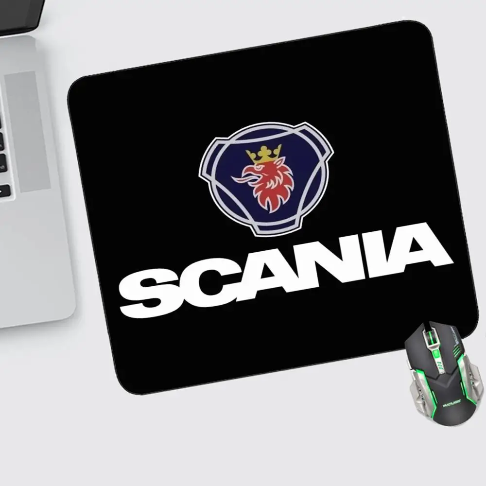 

Scanias Saabs Truck Mouse Pad Small Gaming Accessories Keyboard Computer Offices Desk Mat Pc Gamer Non-slip Rubber Mousepad