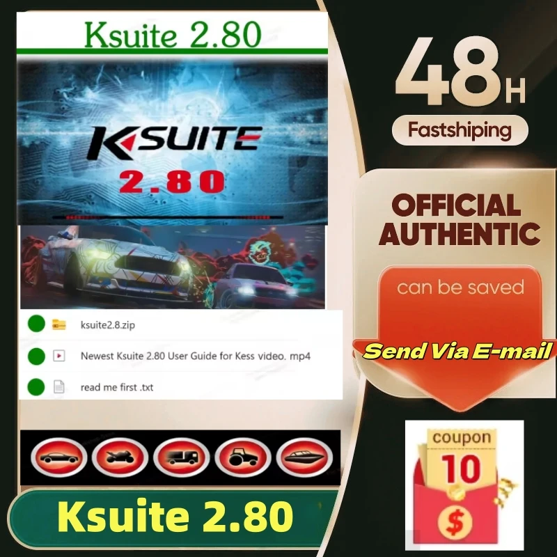أحدث برنامج Ksuite 2.80 يعمل مع K E S S V2 V5.017 RSA فتحة خاطئة مصححة لإصدار سيارة شاحنة دراجة جرارات الاتحاد الأوروبي