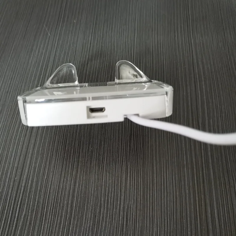 Mobile Phone Display Bracket Acrylic Base For Multi Port Mobile Phone Anti-Theft Alarm System