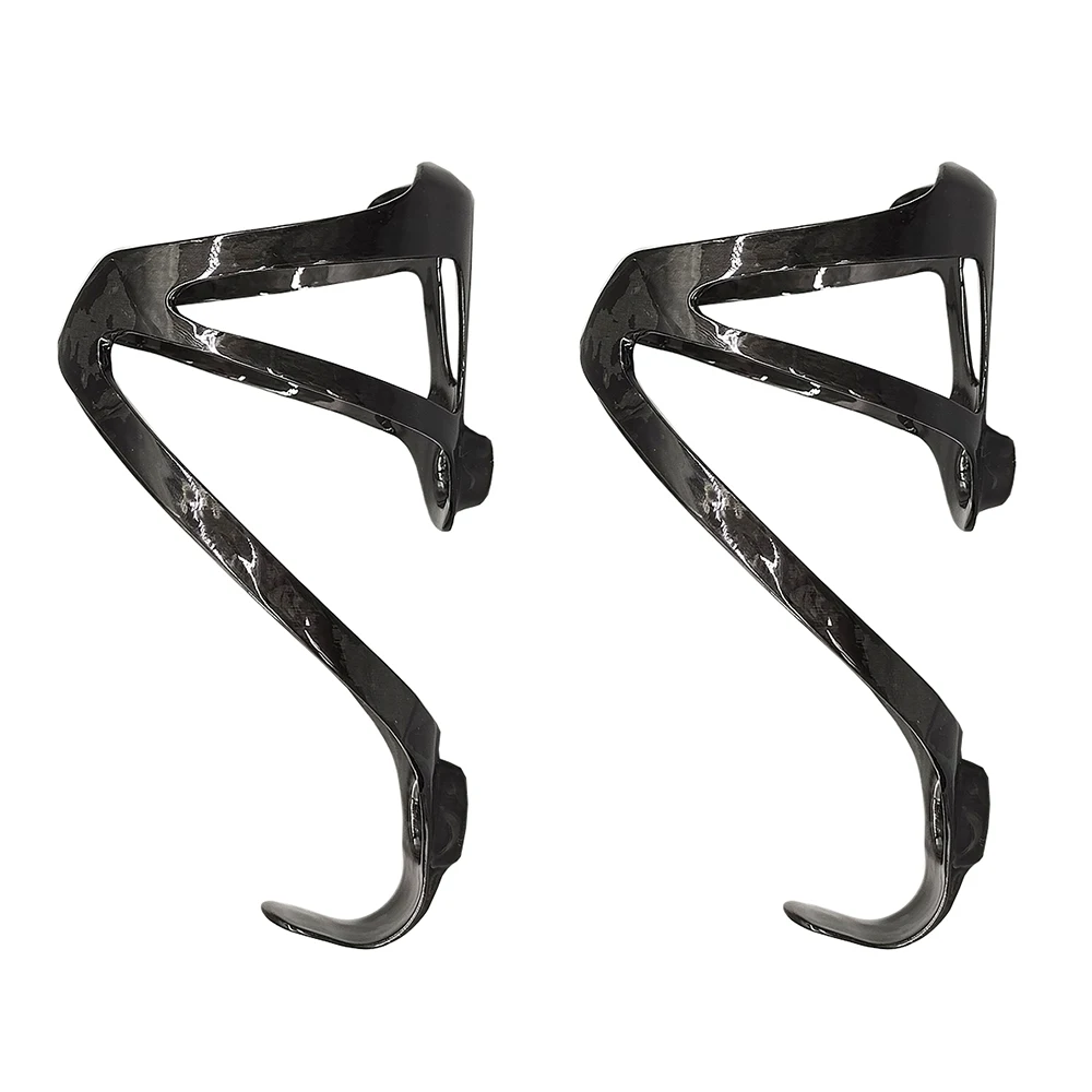 2 Stuks Fiets Fles Houder Volledige 3K Koolstofvezel Super Licht Road/Mountainbike Waterflessen Kooi houder Mat Glanzend 18G Xxx