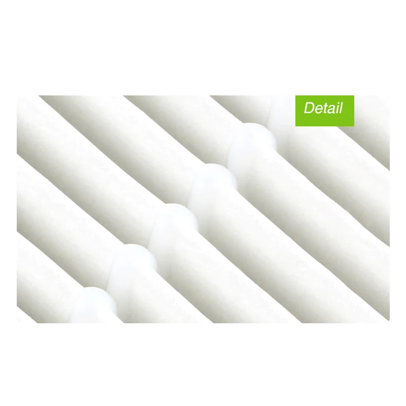 CR120 로봇 진공 청소기용 40mm * 80mm 흰색 필터 스크린, 연기 및 먼지 필터