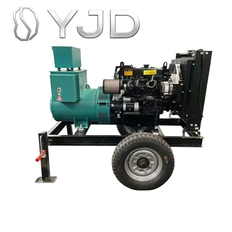 Mobile Trailer 50KW/63KVA Single/Three Phase Silent Soundproof Auto Start ATS Generator