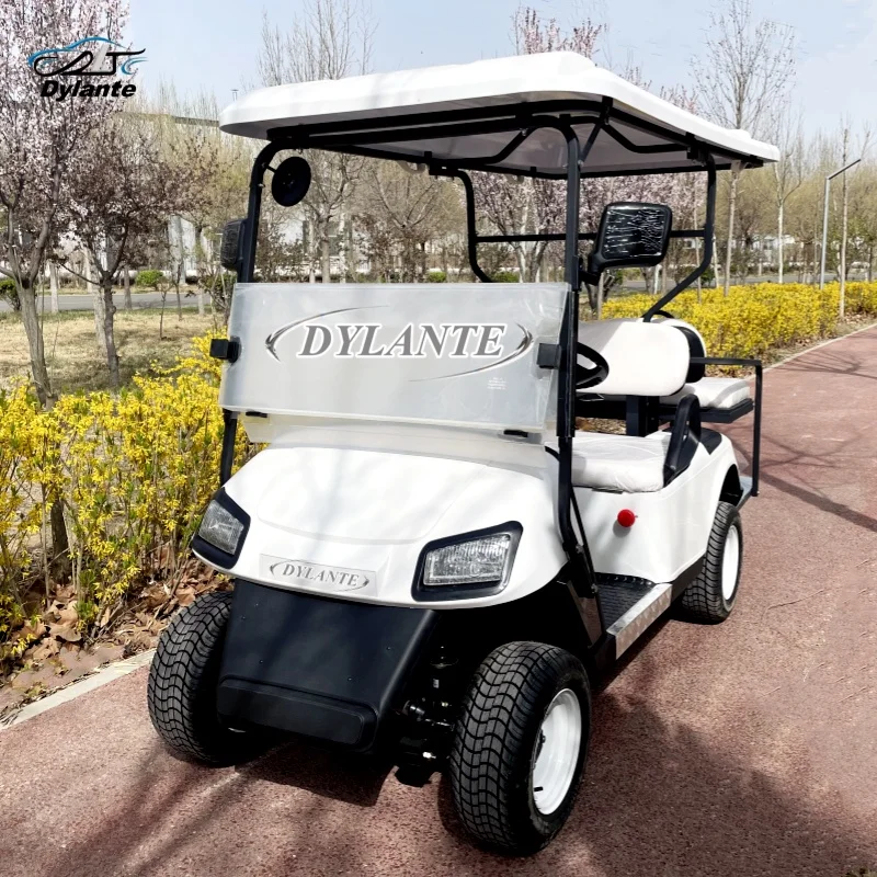 

Китайская фабрика, 2 места, 4 места, система питания солнечной панели, экскурсионный автобус, клубный автомобиль, электрическая тележка для гольфа со складными сиденьями