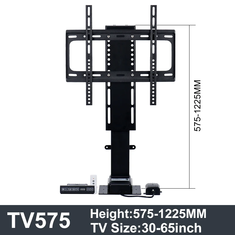 Imagem -05 - Elétrica tv Lifting Stand para Grande Lcd Led Gabinete Mount Lifter Pode Ser Instalado de Cabeça para Baixo 1500 mm Curso 120kg de Carga 30 100