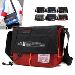 High Quality Men Nylon Shoulder Bag Fashion Casual Multi-Capacity Women Sling Cross Body  Messenger Bag Male Briefcase