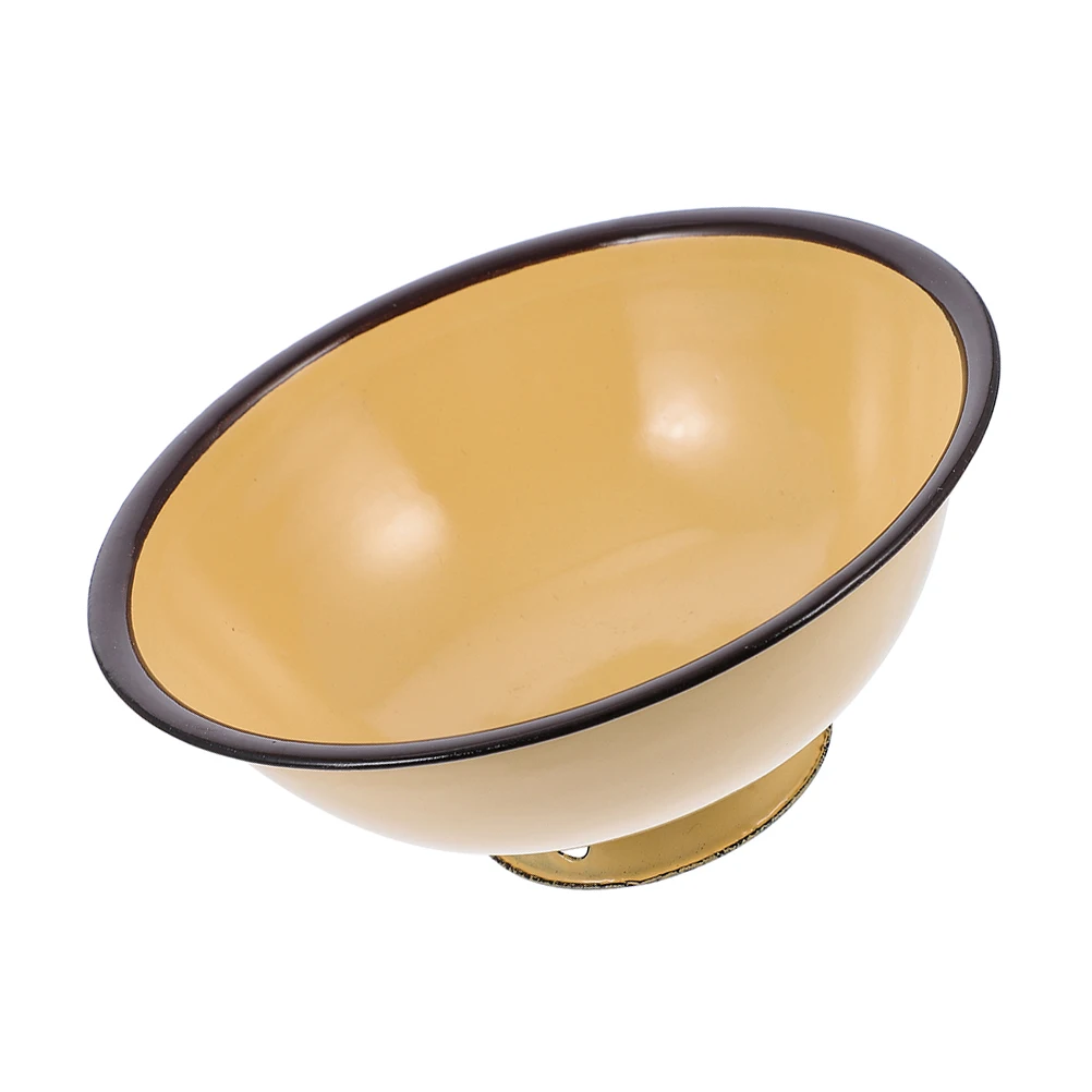 

Enamel Bowl Small Serving Bowls Rapid Kitchen Tableware Kitchenware Ennamel Large Soup Decorate Travel