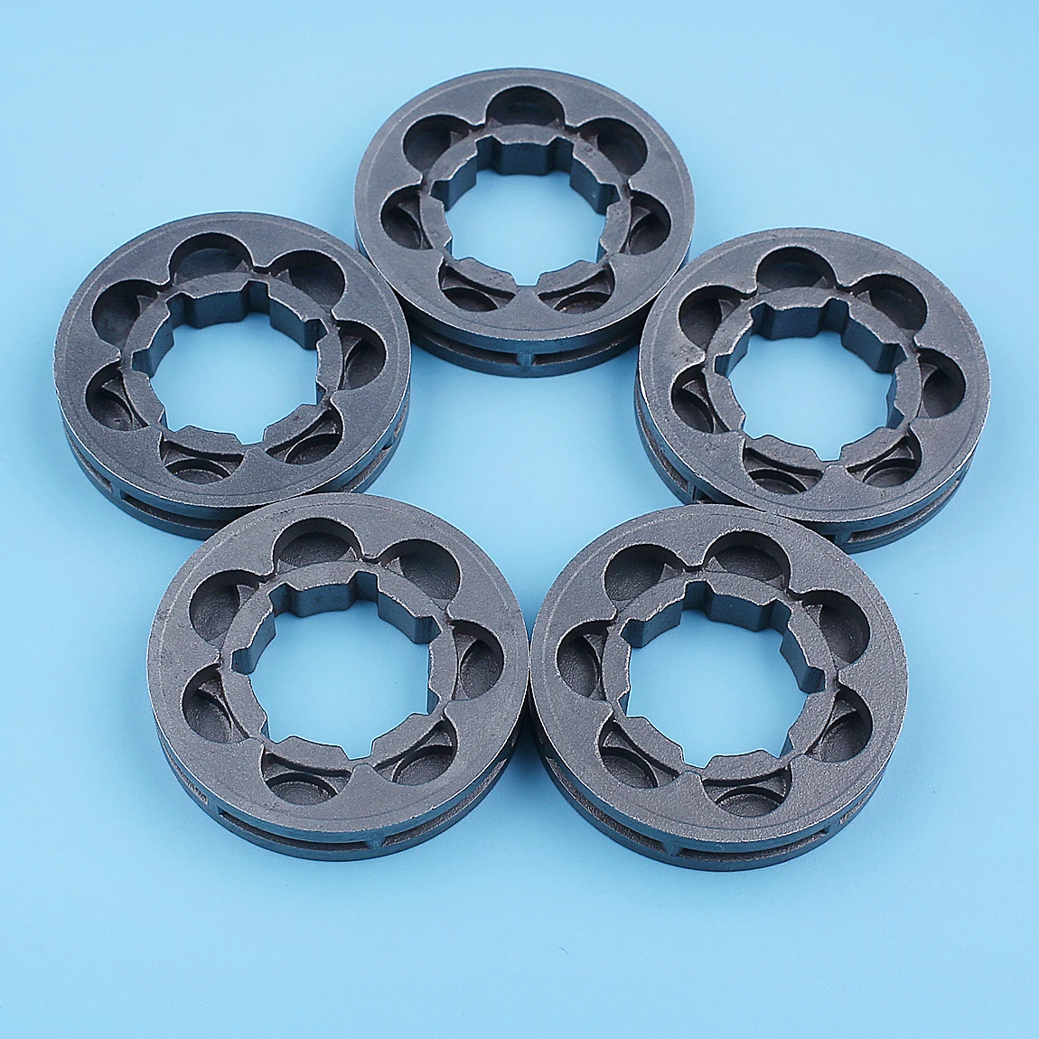 

5 x P7 17mm Mini Sprocket Rim Fit For Stihl 021 024 026 MS260 MS240 MS261 023 017 018 MS170 MS180 MS211 MS211C 00006421240