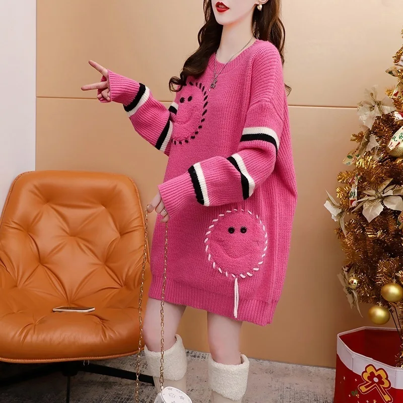 # 3847, длинный свитер, женский вязаный свитер с разрезом, пуловер, свободная уличная одежда, трикотаж, женские свитера с рукавами «летучая мышь» # 3847, длинный свитер, женский вязаный свитер с разрезом, пуловер, свободная уличная одежда, трикотаж, женские свитера с рукавами «летучая мышь»