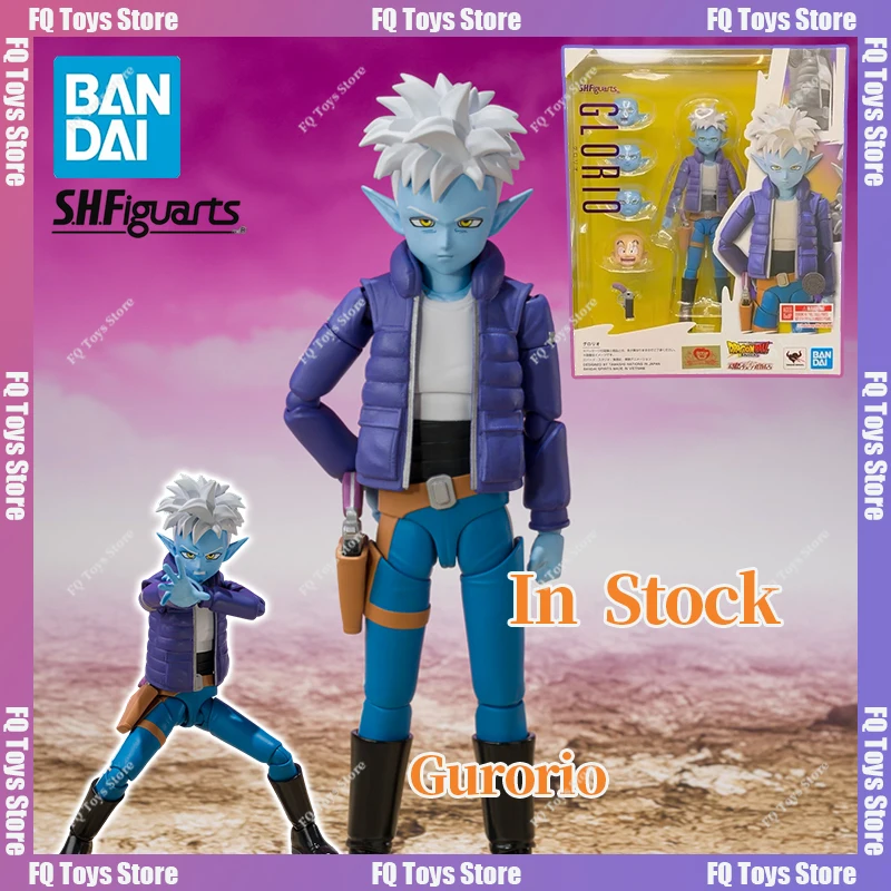 

In Stock Bandai Dragon Ball Daima S.H.Figuarts SHF SSJ Super Saiyan Son Goku Glorio Daima Anime Action Figures Toys Models PVC