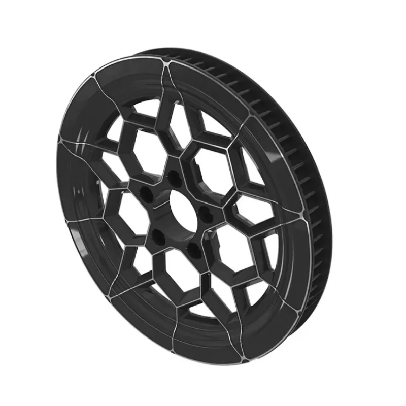 INCA Customization Motorcycle Adaptations Accessory CNC 3D Style General Belt Pulley For Vrsc Breakout Fat Boy TouringMotorcycle