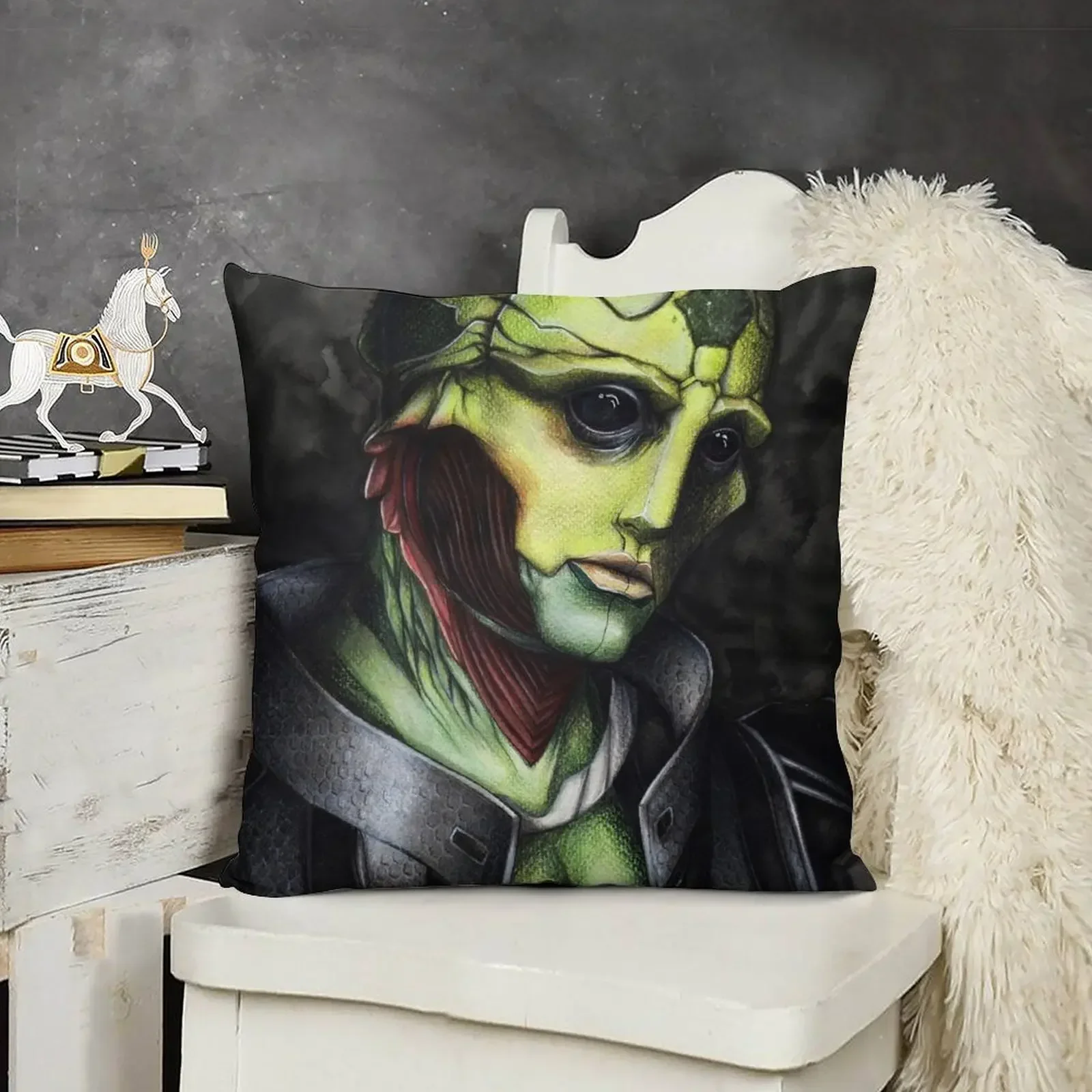 Thane-Juste de coussin rectangulaire, coussin assis