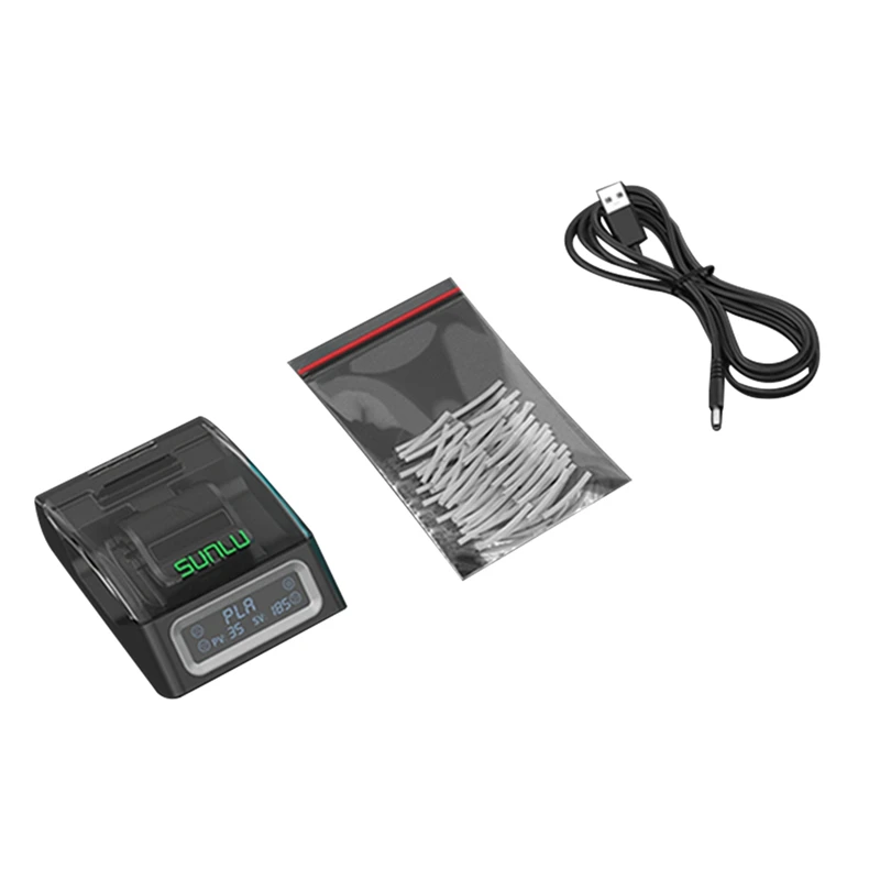 מכירה חמה - מחבר פילמנט חימום מהיר SUNLU עבור מדפסת תלת-ממד, עבור PLA, PETG, TPU, ABS, PA, פילמנטים באורך 1.75 מילימטר