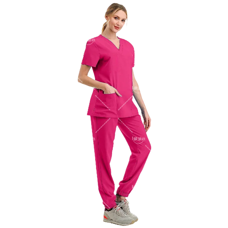 Scrubs Uniforms Sets Beauty Salon Uniform Scrubs Long Sleeve Scrub Uniform Sets for Women Dental Scrubs