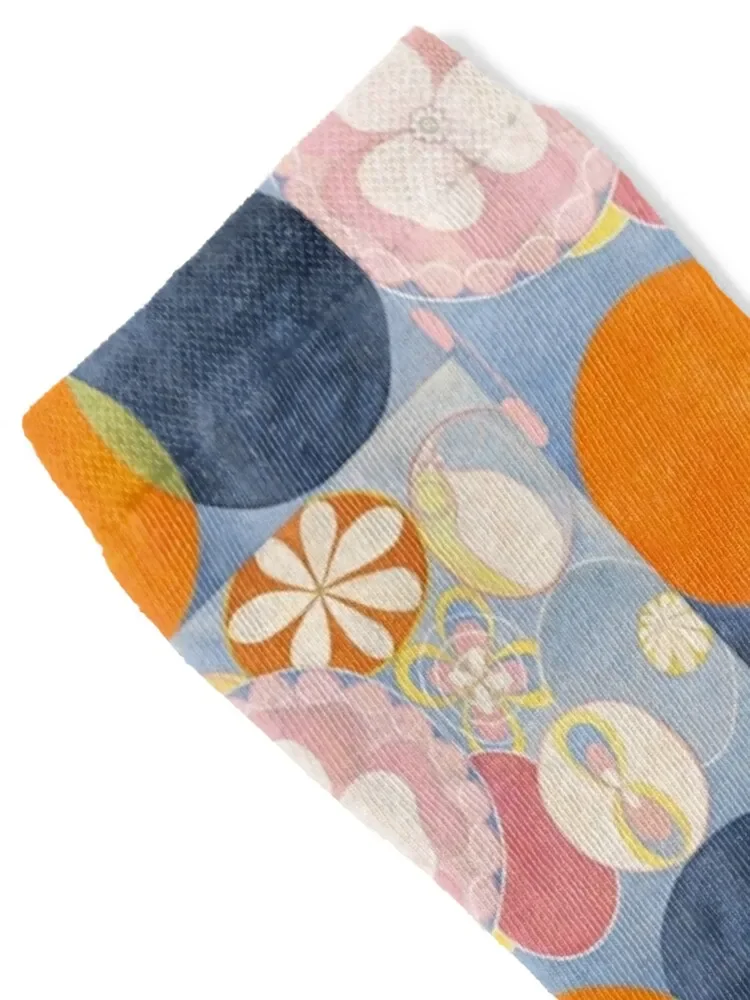 Hilma af Klint - The Ten Largest, No. 02, Childhood - barna?ldern, Group IV - 1907 Socks Rugby FASHION Socks Male Women's