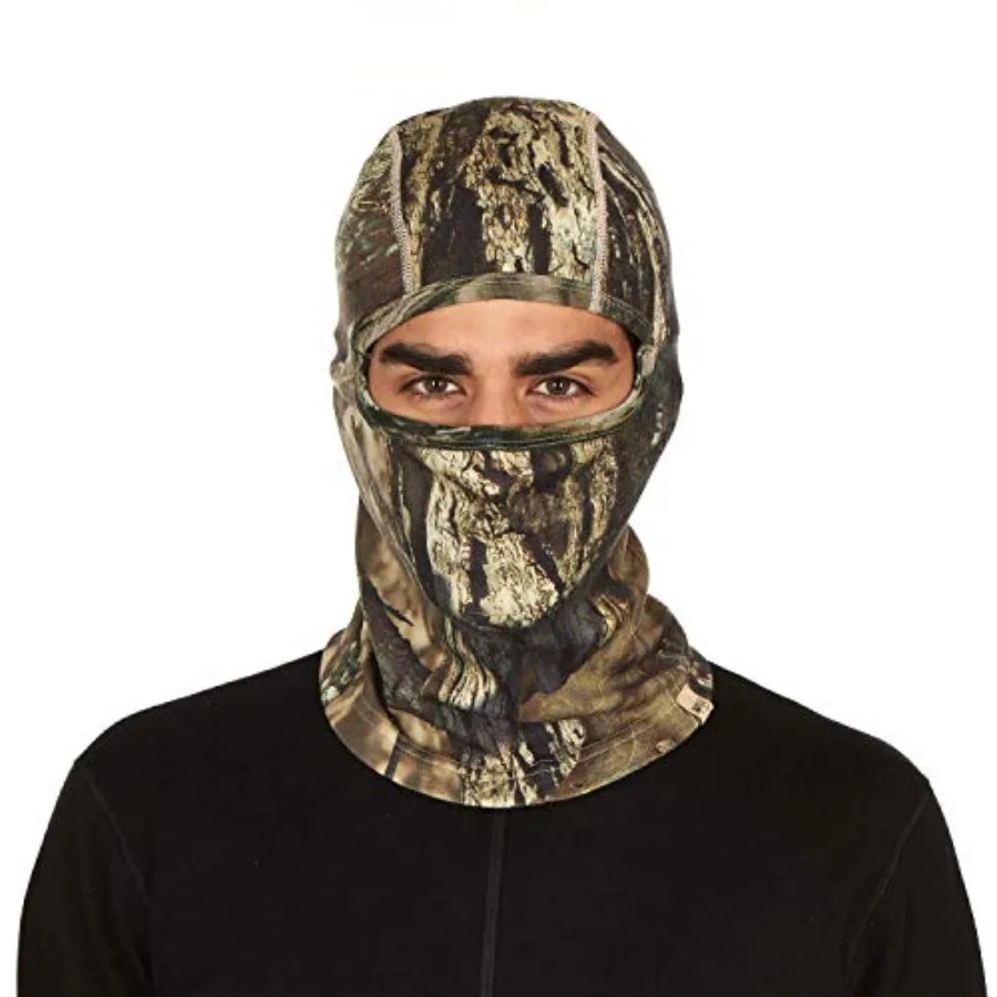 

100 Merino Wool Balaclava for Winter Skiing - Thermal Face Mask in Charcoal Grey - Insulated Cold Weather Gear