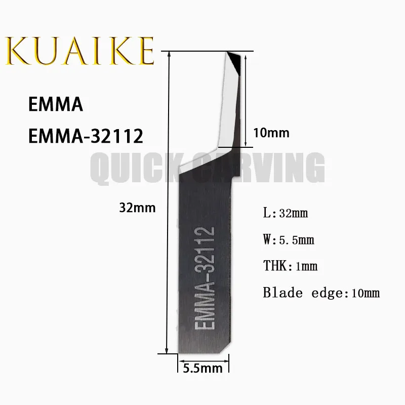 10PCS EMMA Carburo di Tungsteno Lama Vibrante Coltello Oscillante Cnc 314 3512 32104 38104 32307 32203 32204 35212 32212 32104 35115
