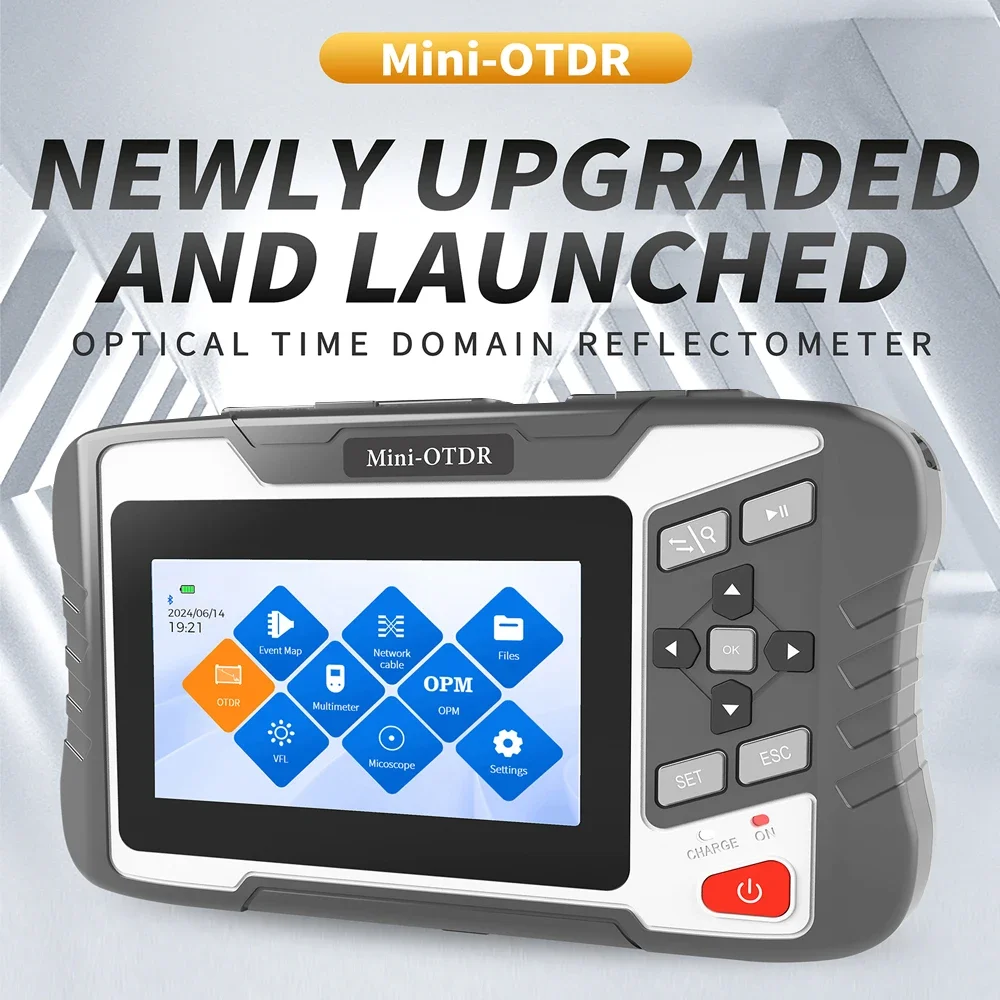 Neues OTDR NK4300 1310/1550 26/24 dB VFL OPM-Testgerät Optical Time Domain Reflektometer