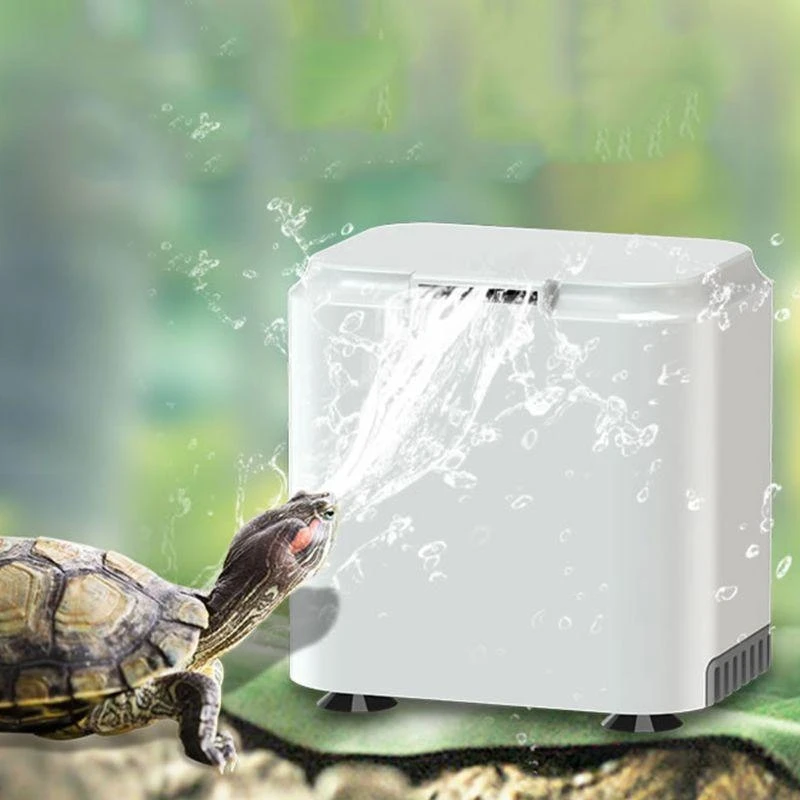 D8KF Aquarium Internal Filter Waterfall Low Level for Small Fish for Tank Reptiles for Turtle Cichlid for Fr