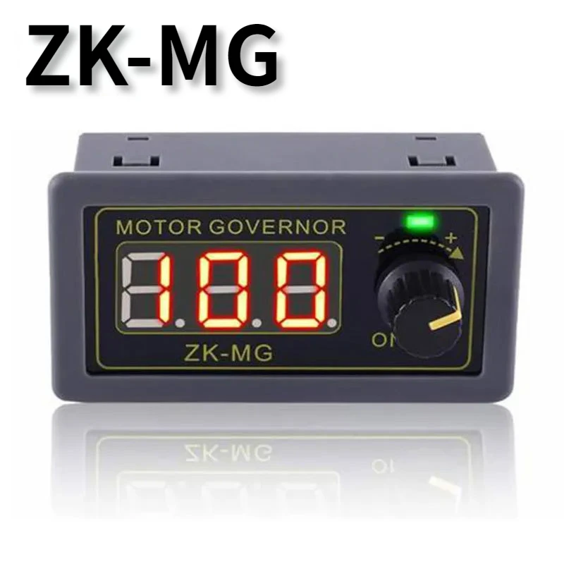 ZK-MG Motor Governor PWM Adjustable Speed Control Module 5V 12 V24 MAX 15A Encoder Duty Radio Frequency Digital Display Energy