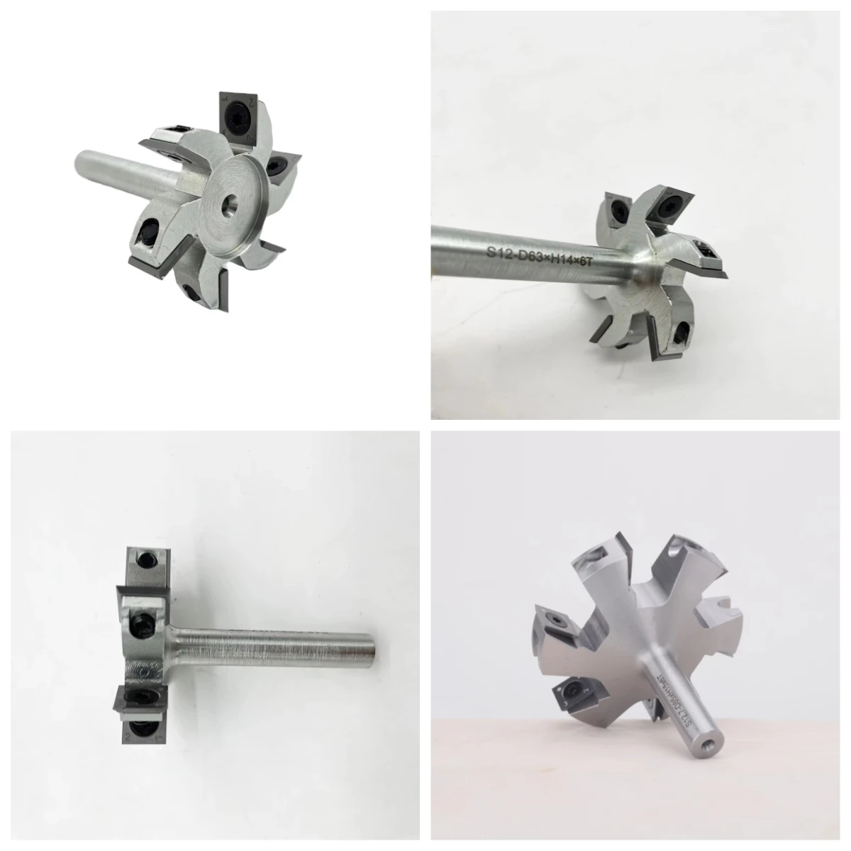 

2026 New LIVTER Customized 6 Flutes CNC Router Bits Shank Wood Slotting Planing Milling Cutter Tools OEM Support For Spoilboard