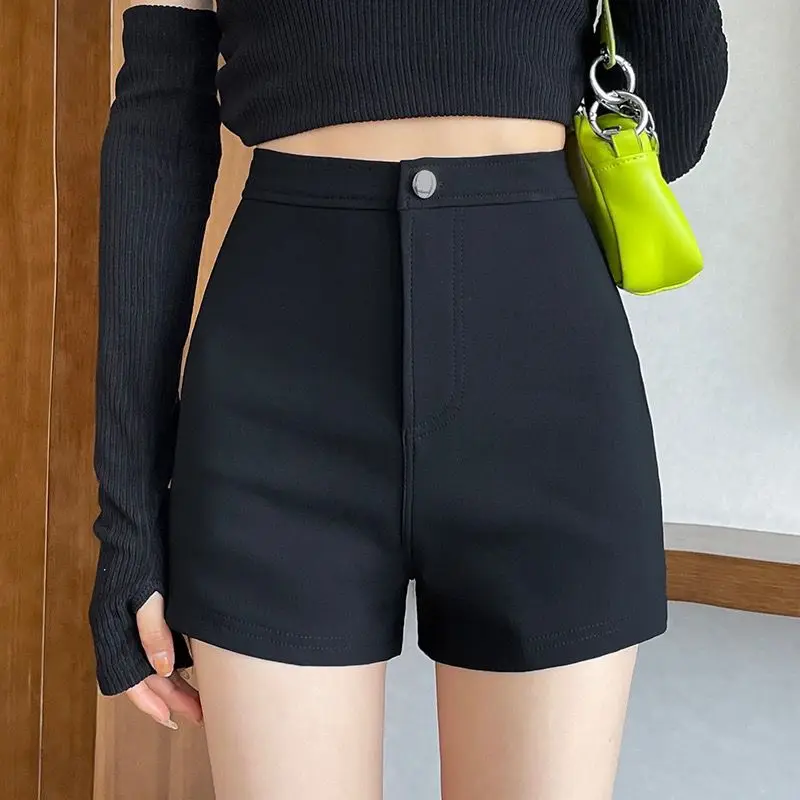 Elastische A-Line orts frauen Frühling Sommer Outdoor Tragen Hot Pants Hohe Taille Abnehmen Trendy Mädchen Gerade TT889