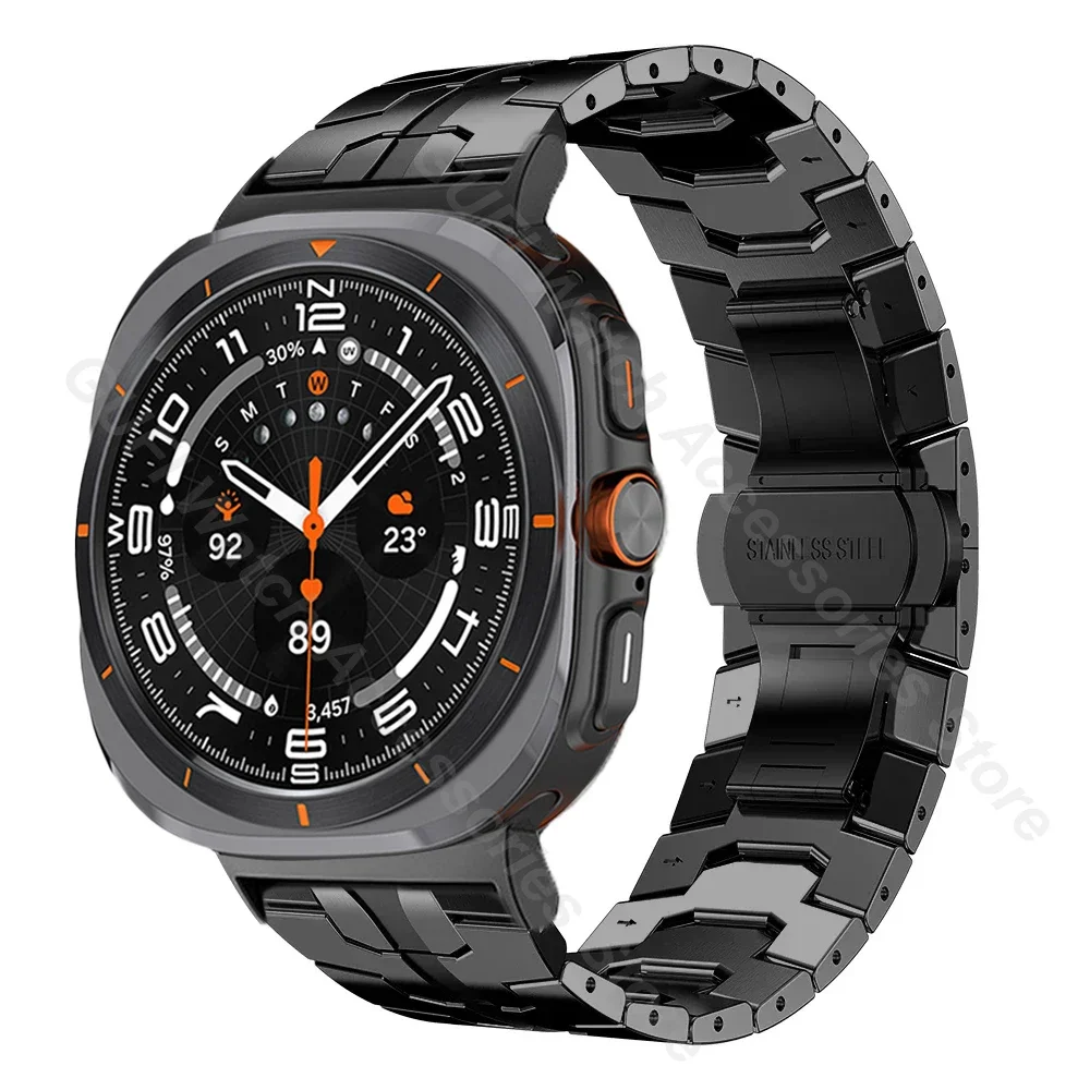 Stainless Steel Strap for Samsung Galaxy Watch Ultra 47mm Band No Gaps Quick Fit Metal Bracelet for GALAXY 47 47MM ULTRA Correa image 2