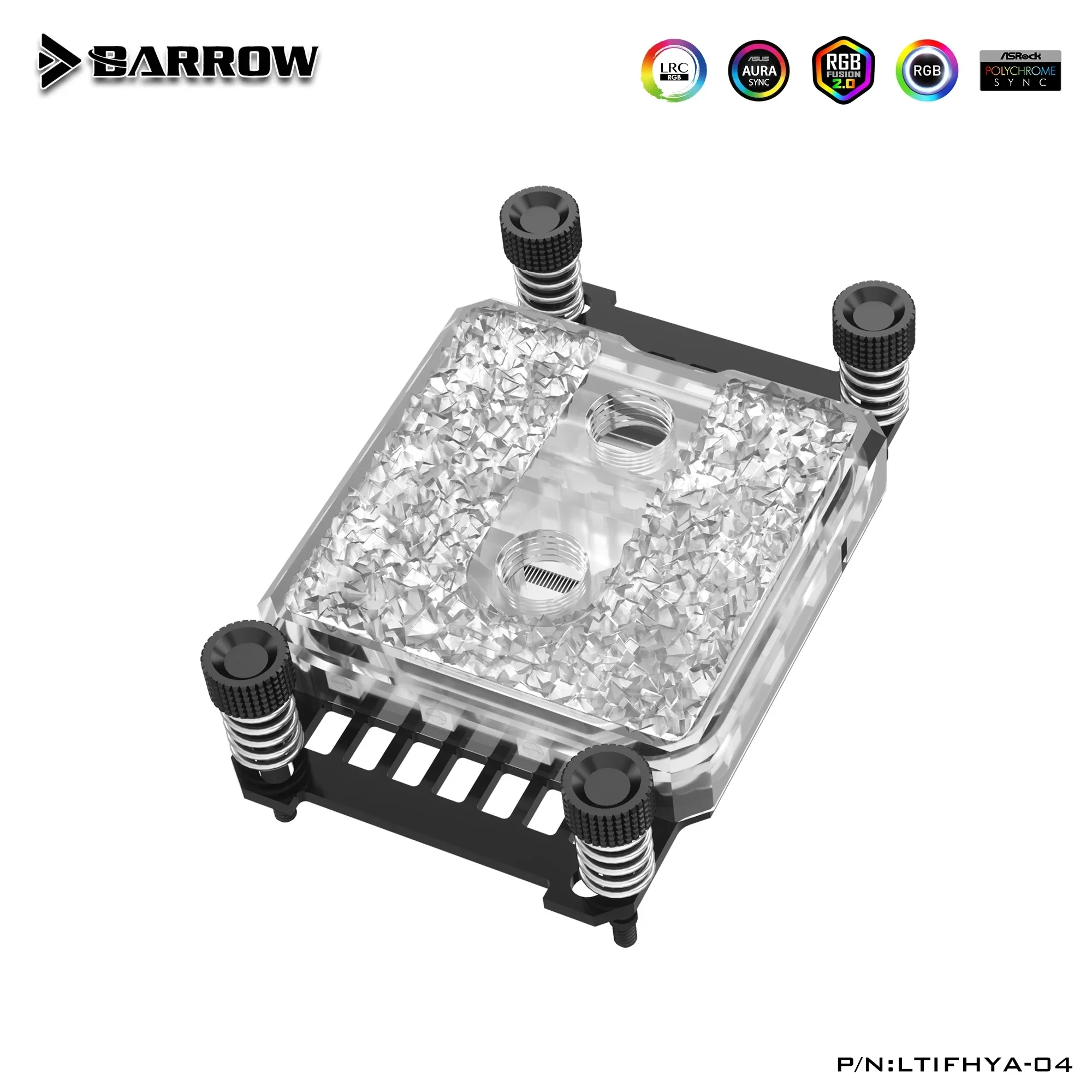 Barrow CPU Water Block Water Cooling Radiator For INTEL LGA1700 115X 2011 2066  X99 X299 / AM5 AM4 AM3 AM3+ FM2