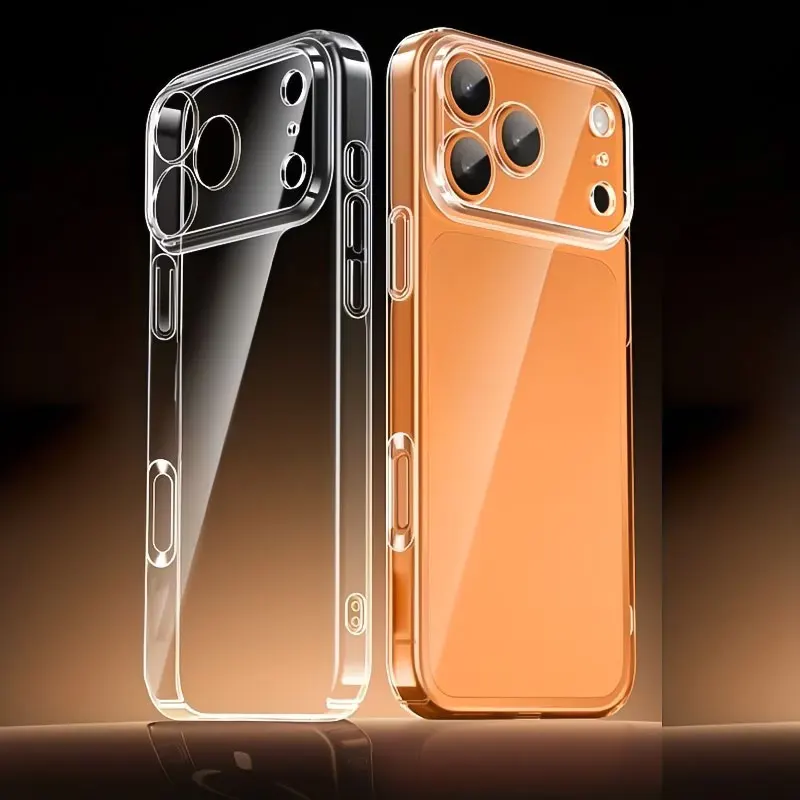 Ultra Dünne Klare TPU-Hülle Für iPhone 17 Pro Max 17 Air 15 14 13 11 12 16 Pro Max Plus Mini Transparente Silikon Weiche Schutzhülle Funda