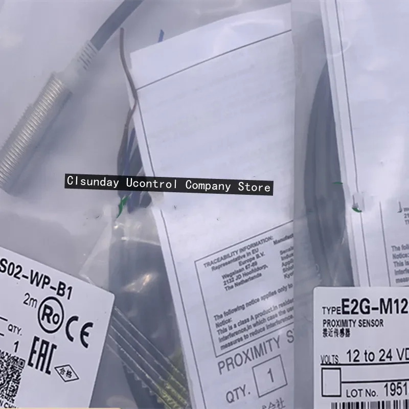

3pcs New proximity switch E2G-M12KS02-WP-B1 E2G-M12KS02-WP-C2 E2G-M12KS02-WP-B2 E2G-M12KS02-WP-C1