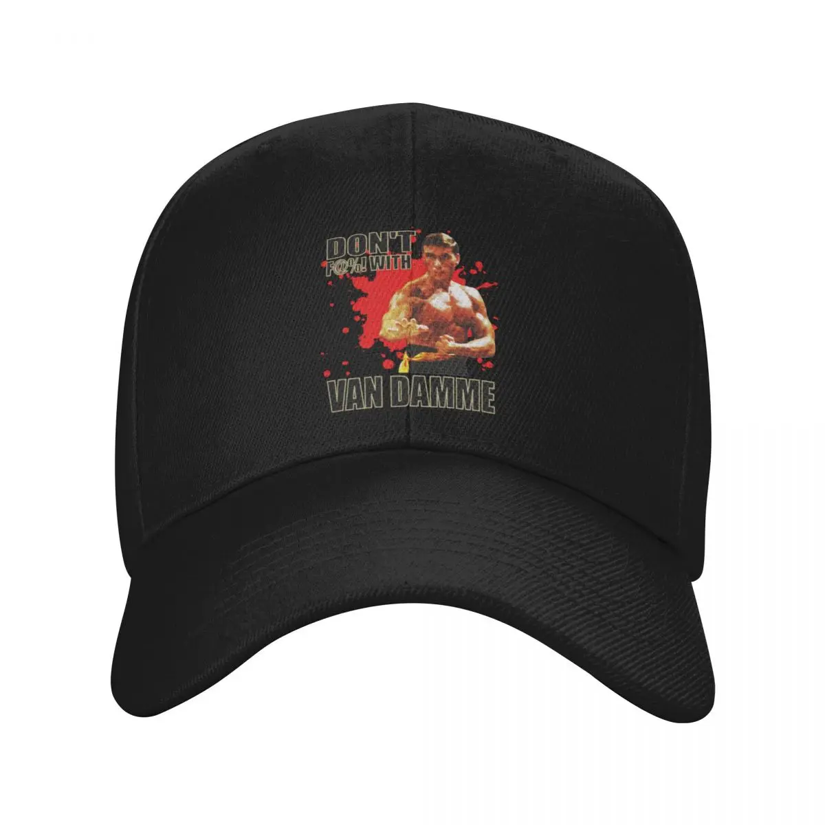 

Gifts For Women Don'T F@! With Jean Claude Van Damme Halloween Baseball Cap winter hats for men derby hat Women's Hats Men's