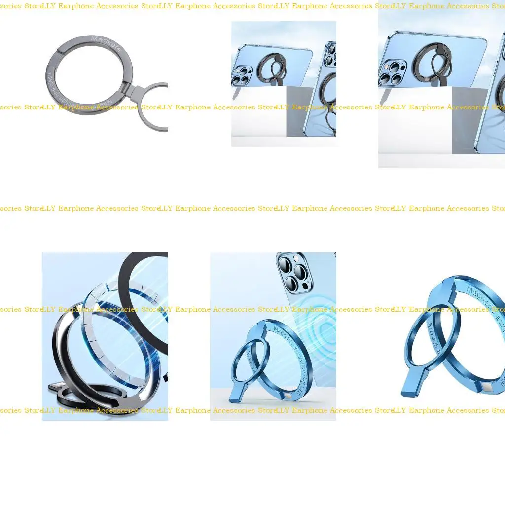 

462e магнитные телефонные кольца держатель для магнитного безопасного телефона съемный съемный ручки держатель кольца держатель