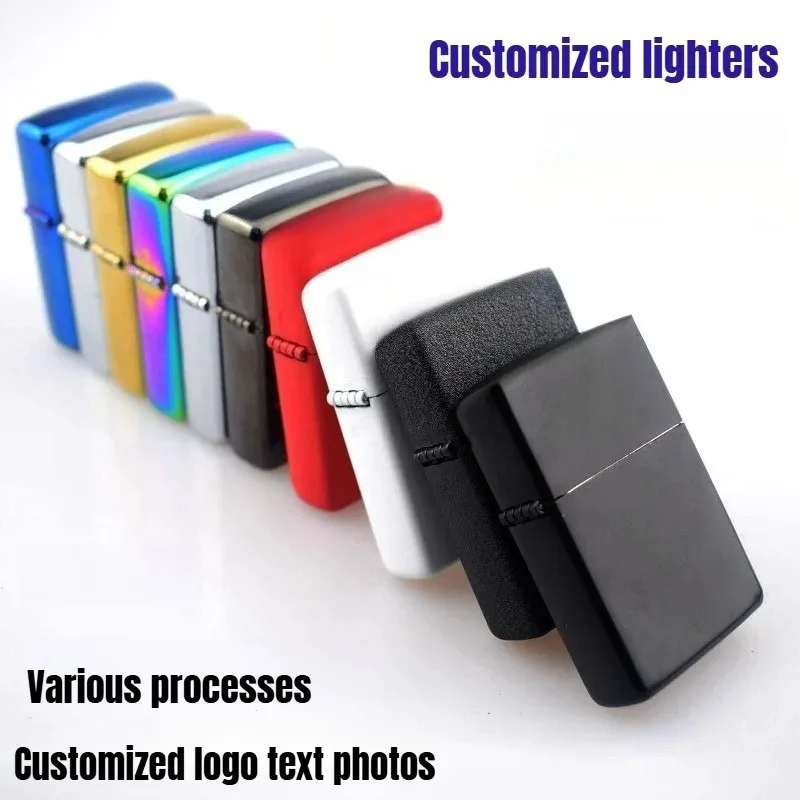 Advertising Logo, Kerosen E Lighter, Laser Color Printing, Sample Making, Electroplating, Spray Painting, Mirror Fire Machine,
