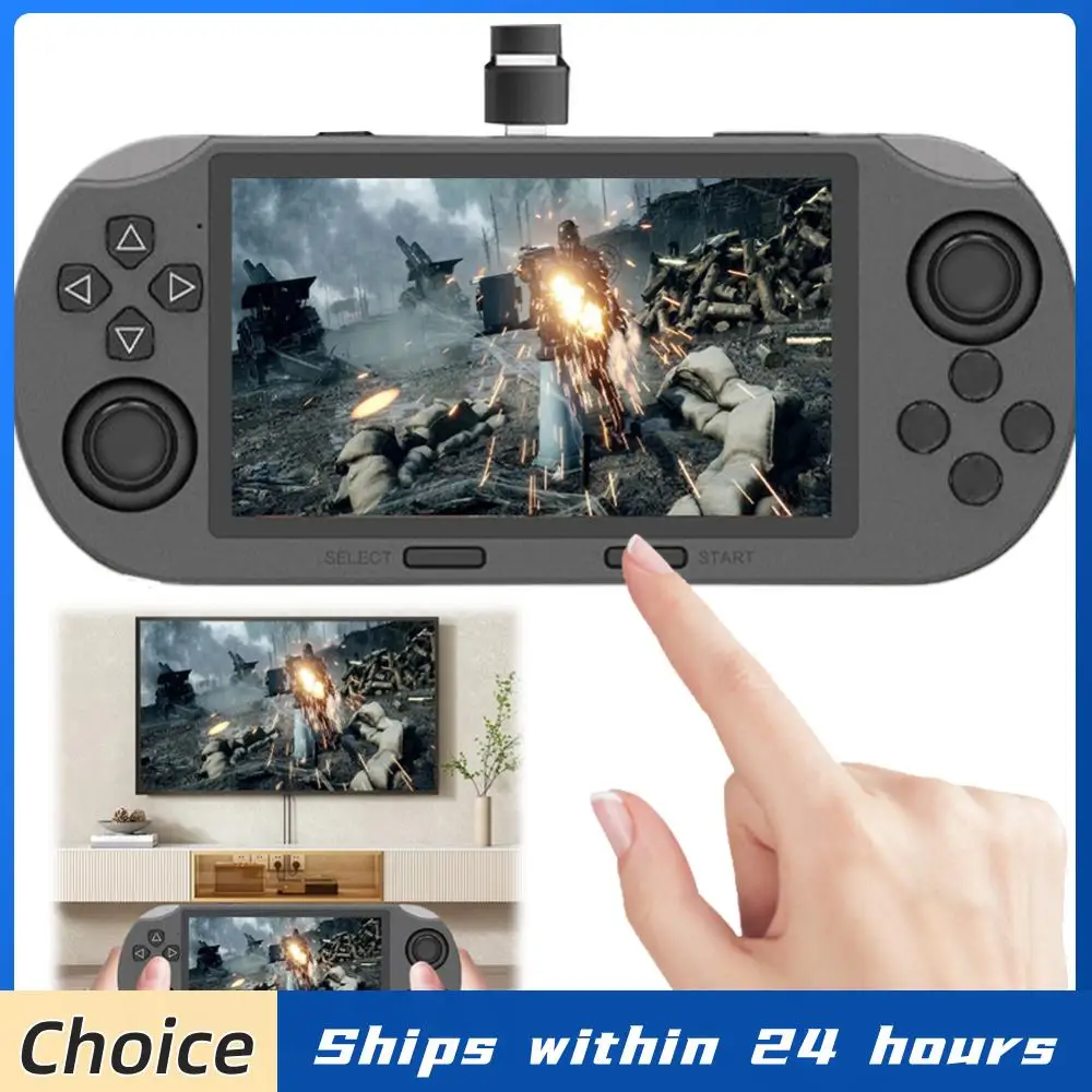 

Портативная игровая консоль SF3000 с 4,5-дюймовым IPS-экраном, встроенные 20000+ игр для PS1/GBA/SFC