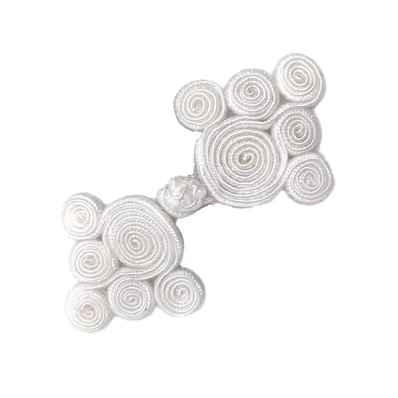 

652F Handmade Six Rounds Sewing Button Cheongsam Shirt Buttons Exquisite Craftsmanship for Fashion Enthusiasts of All Ages