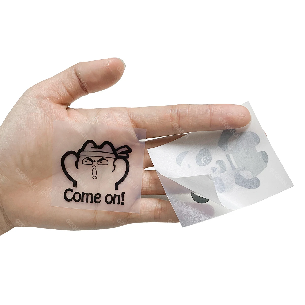 57MM x 30MM Adhesive Transparent Thermal Paper Clear Sticker Paper For 58mm Mini Thermal Printer Photo Printing Paper