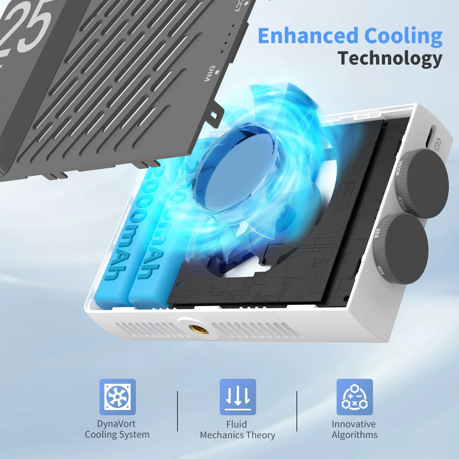 

ZHIYUN фотолампа заполняющий свет освещение для фотосъемки CINEPEER CM25 25 Вт светодиодные фонари двухцветный ручной карманный светильник для видео