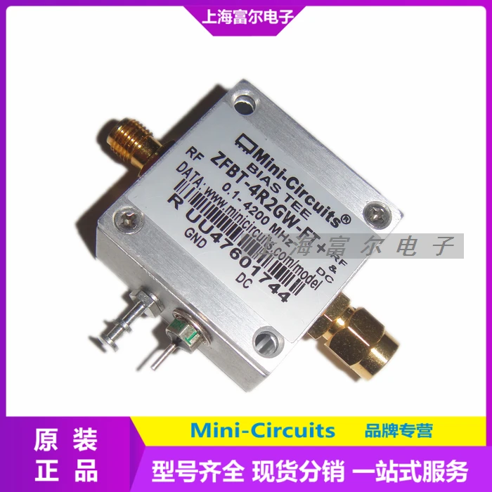 

Wiring series biasing device ZFBT-4R2GW-FT+ Frequency band 0.1-4200MHz Mini-Circuits