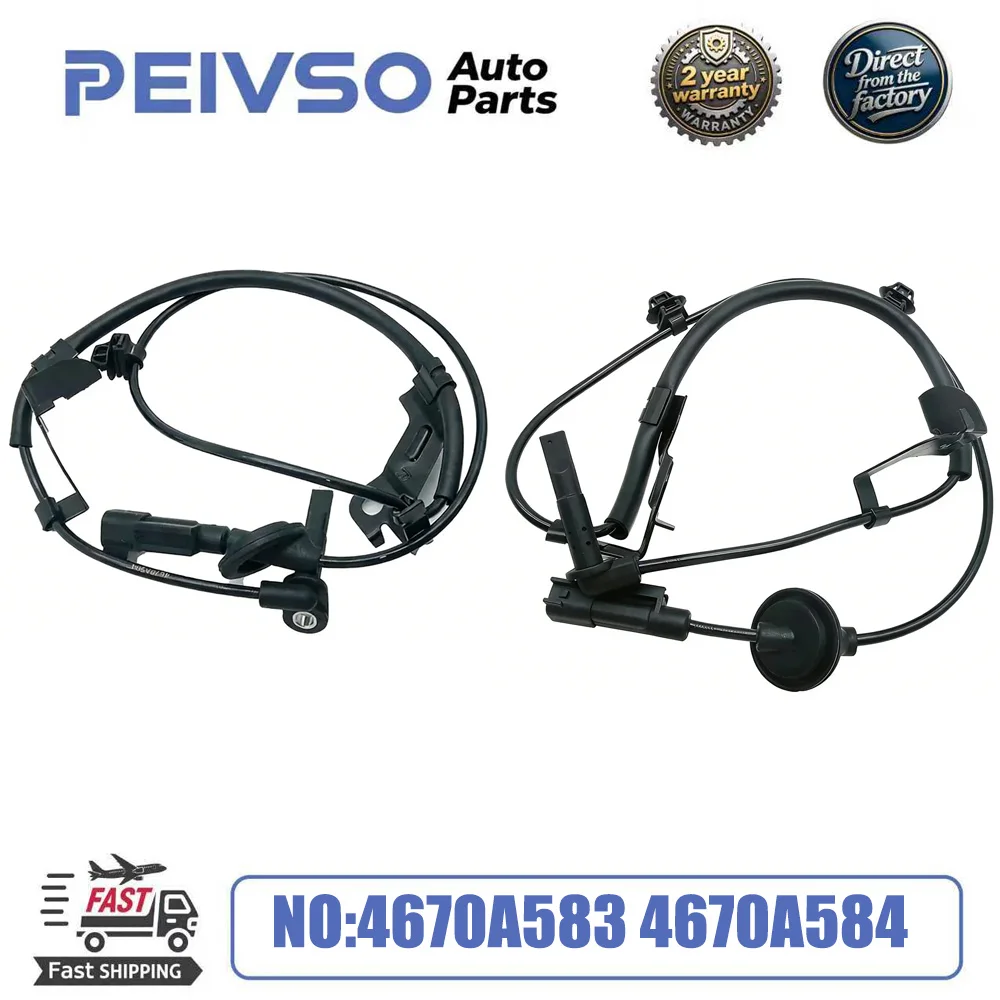 

4670A583 4670A584 ABS Speed Sensor Rear LH/RH For 2007-2012 Mitsubishi Pajero 4WD Lancer Outlander 4670A157 4670A158
