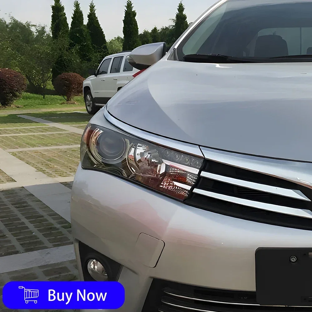 

Для Toyota Corolla 2014-2017 автомобильные передние фонари, автоматические светодиодные фары в сборе, обновление, высококачественный проектор, аксессуары с двумя линзами