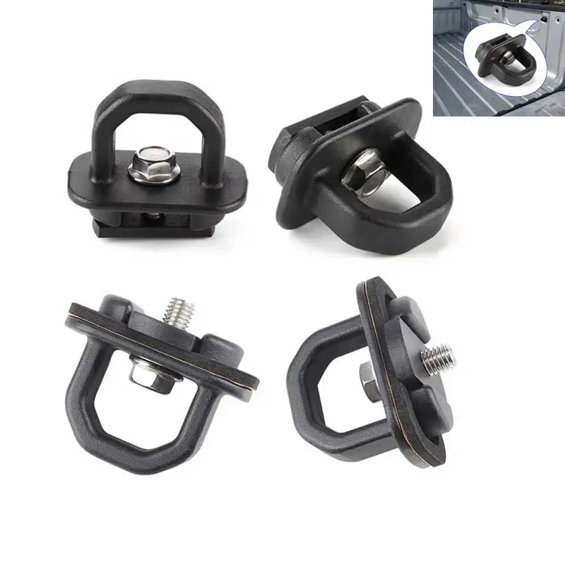 

Truck Bed Anchor Side Wall Tie Down Pickup Hook Clip Ring For Ford Chevy Silverado GMC Sierra Canyon 2015-2022, Rope Fasten Hook
